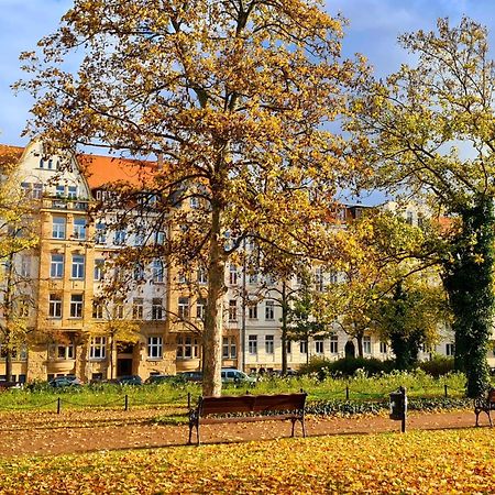 Ferienwohnung Kleinod am Park - Zentrum-Südost Leipzig Exterior foto